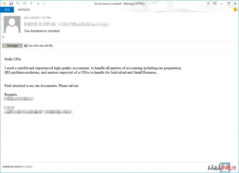 Tax Phishing