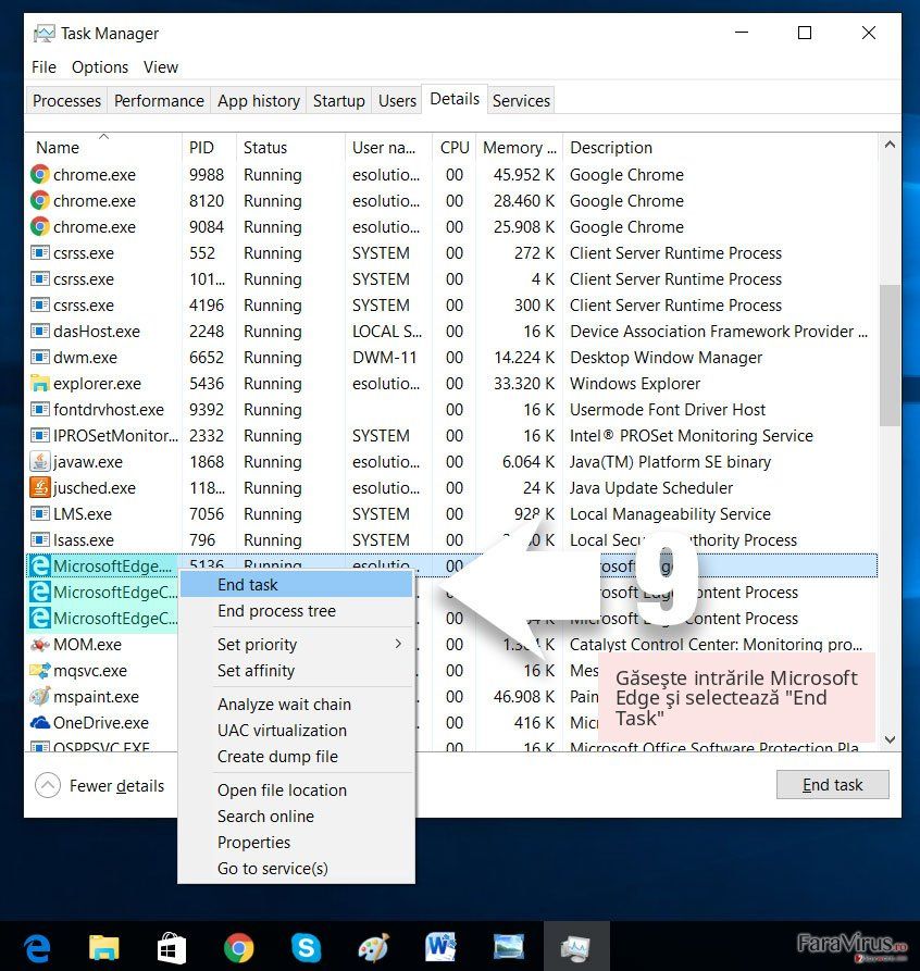Task exe. Microsoft device Association root..