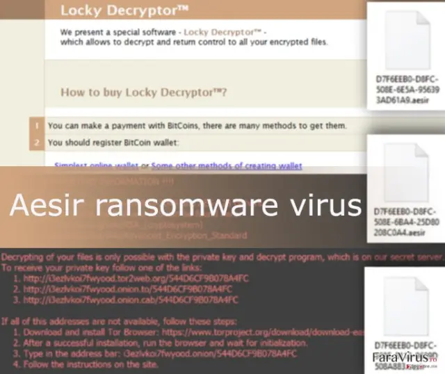 Aesir virus is another version of the Locky