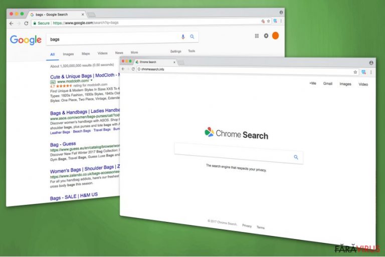 Imaginea lui Chromesearch.info