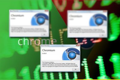 Imagine ce îl afişează pe Chromium