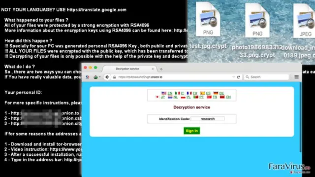 .crypt file extension virus asks to pay up