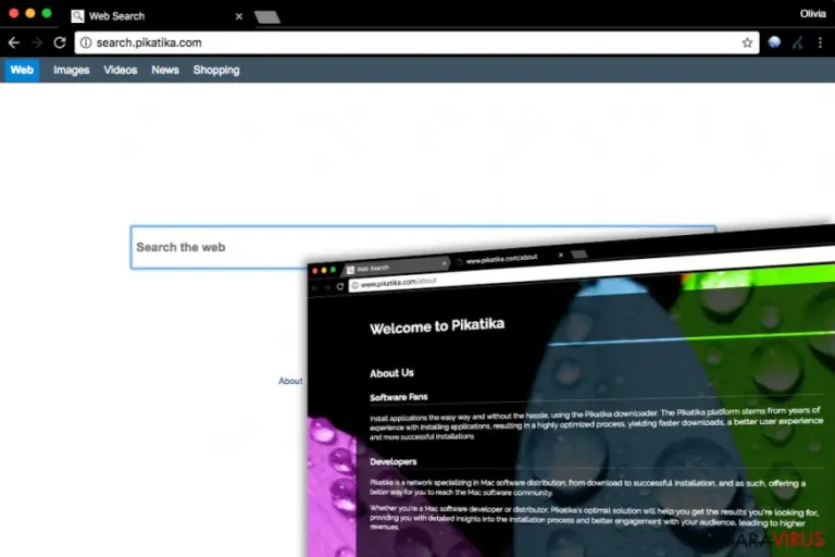 Search.pikatika.com spyware