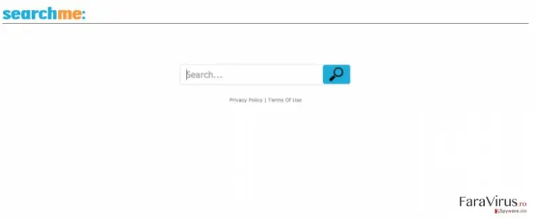 An illustration of the Searchme virus