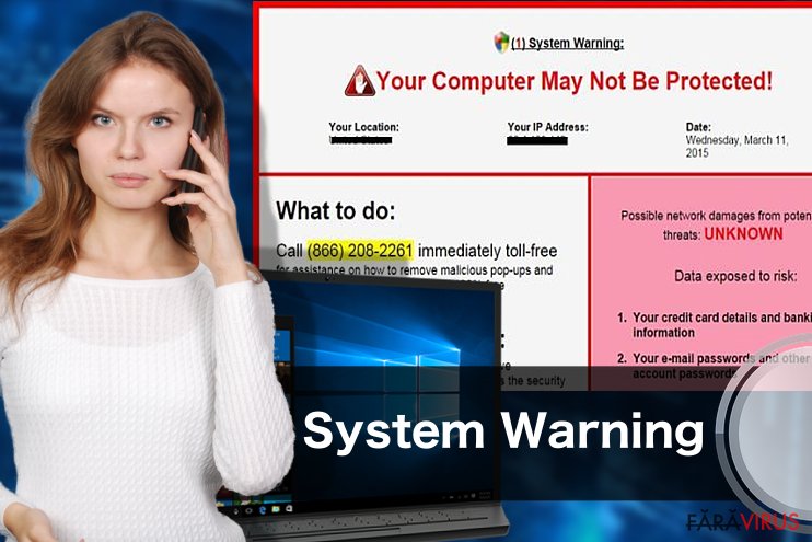 „System Warning” Pop up
