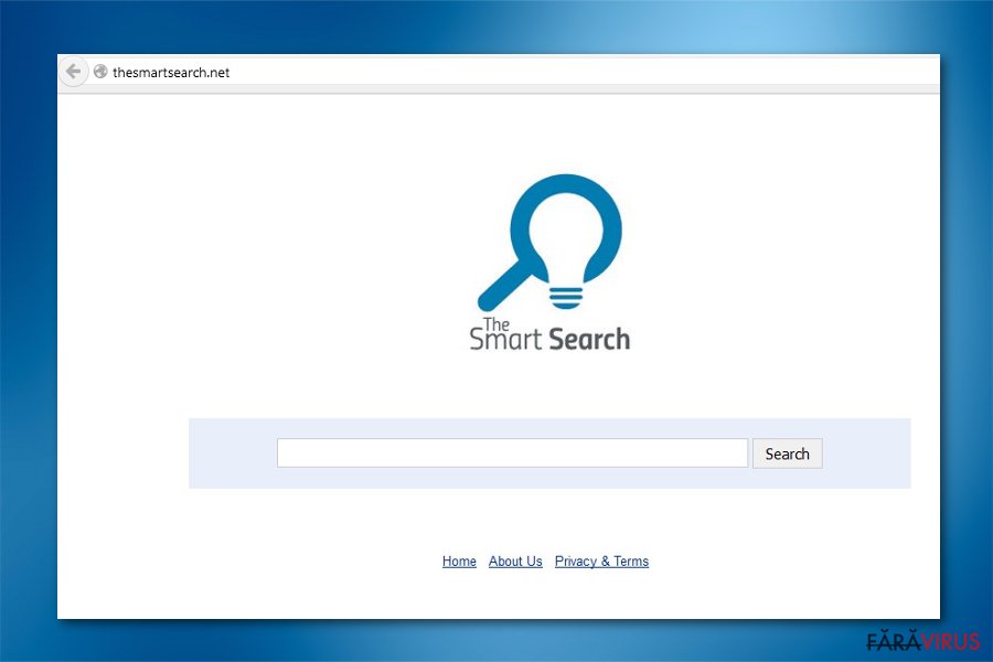 Browser hijackerul The Smart Search