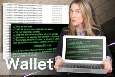 Imaginea ransomware-ului Wallet