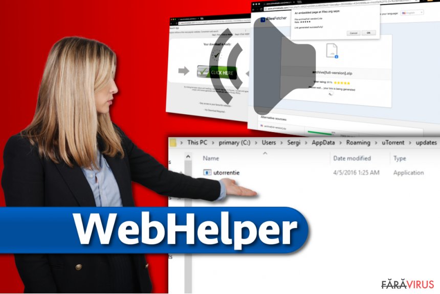 Virusul WebHelper