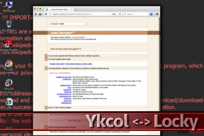 Virusul de tip ransomware Ykcol